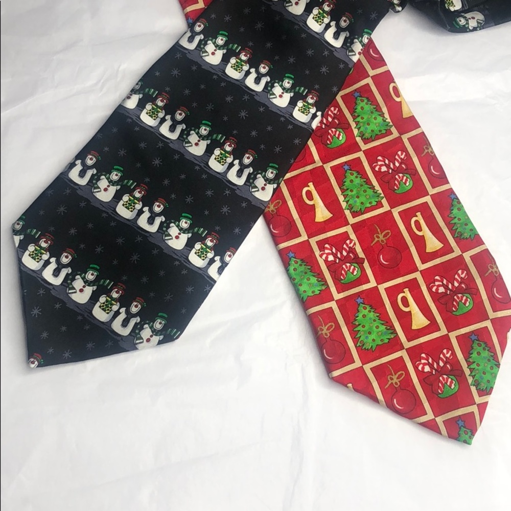 3/$15 Christmas Set Tie Tales Set hallmark snowman